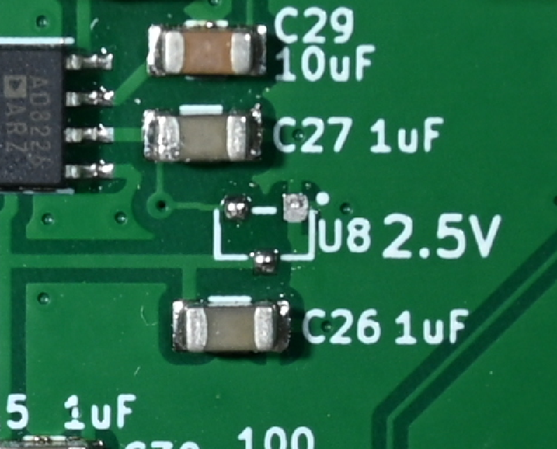 Remove SOT-23 regulator U8