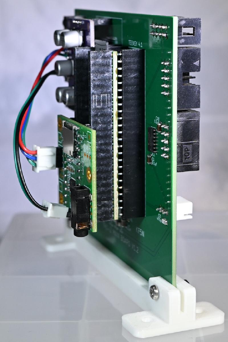The Teensy + Audio Hat Stack